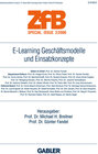 Buchcover E-Learning Geschäftsmodelle und Einsatzkonzepte