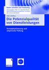 Buchcover Die Potenzialqualität von Dienstleistungen