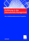 Buchcover Einführung in das Internationale Management