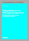 Buchcover Erfolgsfaktoren im Stiftungsmanagement