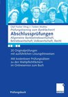 Buchcover Abschlussprüfungen Allgemeine Bankwirtschaft, Betriebswirtschaft, Volkswirtschaft, Recht