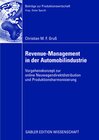 Buchcover Revenue-Management in der Automobilindustrie