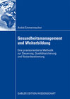 Buchcover Gesundheitsmanagement und Weiterbildung