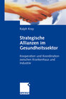Buchcover Strategische Allianzen im Gesundheitssektor