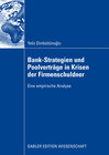 Buchcover Bank-Strategien und Poolverträge in Krisen der Firmenschuldner