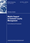 Buchcover Mobile Support in Customer Loyalty Management