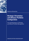 Buchcover Strategic Orientation and Alliance Portfolio Configuration