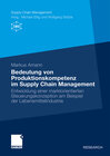 Buchcover Bedeutung von Produktionskompetenz im Supply Chain Management