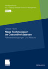 Buchcover Neue Technologien im Gesundheitswesen