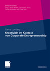 Buchcover Kreativität im Kontext von Corporate Entrepreneurship