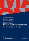 Buchcover Das 1 x 1 des Wissenschaftlichen Arbeitens