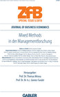 Buchcover Mixed Methods in der Managementforschung