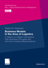 Buchcover Business Models in the Area of Logistics