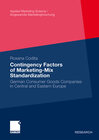 Buchcover Contingency Factors of Marketing-Mix Standardization