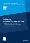 Buchcover Reporting im Social Entrepreneurship