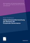 Buchcover Unternehmensüberwachung als Element der Corporate Governance
