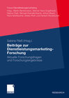 Buchcover Beiträge zur Dienstleistungsmarketing-Forschung