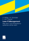 Buchcover Lean IT-Management