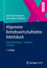 Buchcover Allgemeine Betriebswirtschaftslehre Arbeitsbuch
