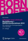 Buchcover Lösungen zum Lehrbuch Buchführung 1 DATEV-Kontenrahmen 2012