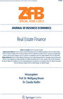 Buchcover Real Estate Finance