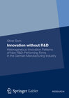 Buchcover Innovation without R&D