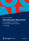 Buchcover Internationales Steuerrecht