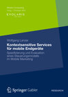 Buchcover Kontextsensitive Services für mobile Endgeräte