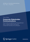 Buchcover Corporate Stakeholder Communications