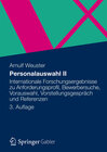 Buchcover Personalauswahl I