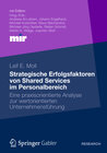 Buchcover Strategische Erfolgsfaktoren von Shared Services im Personalbereich