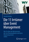 Buchcover Die 11 Irrtümer über Event Management