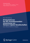 Buchcover Erfolgsfaktoren bei der Investitionsmitteleinwerbung von Venture-Capital-Gesellschaften