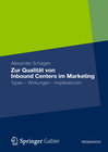 Buchcover Zur Qualität von Inbound Centers im Marketing