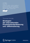 Buchcover Strategien der internationalen Produktstandardisierung und -differenzierung