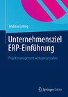 Buchcover Unternehmensziel ERP-Einführung