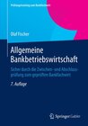 Buchcover Allgemeine Bankbetriebswirtschaft