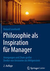 Buchcover Philosophie als Inspiration für Manager