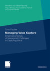 Buchcover Managing Value Capture