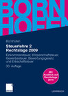 Buchcover Steuerlehre 2 Rechtslage 2009