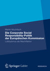 Buchcover Die Corporate Social Responsibility-Politik der Europäischen Kommission