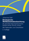 Buchcover Strategische Wettbewerbsbeobachtung