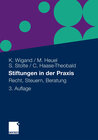 Buchcover Stiftungen in der Praxis