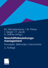 Buchcover Geschäftsbeziehungsmanagement