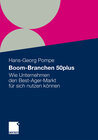 Buchcover Boom-Branchen 50plus
