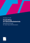 Buchcover Controlling im Gesundheitsbetrieb