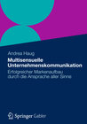 Buchcover Multisensuelle Unternehmenskommunikation