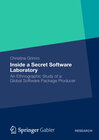 Buchcover Inside a Secret Software Laboratory