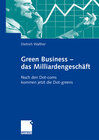 Buchcover Green Business - das Milliardengeschäft