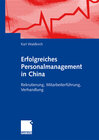 Buchcover Erfolgreiches Personalmanagement in China
